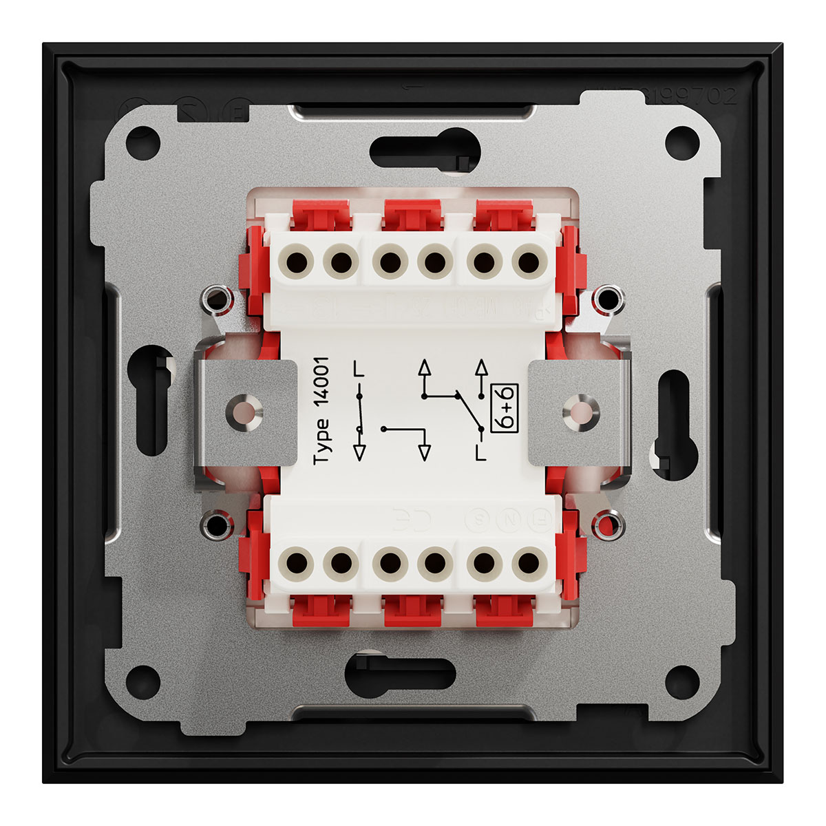 Strømbryter Elko Plus OceanPlastic Dobbeltrapp