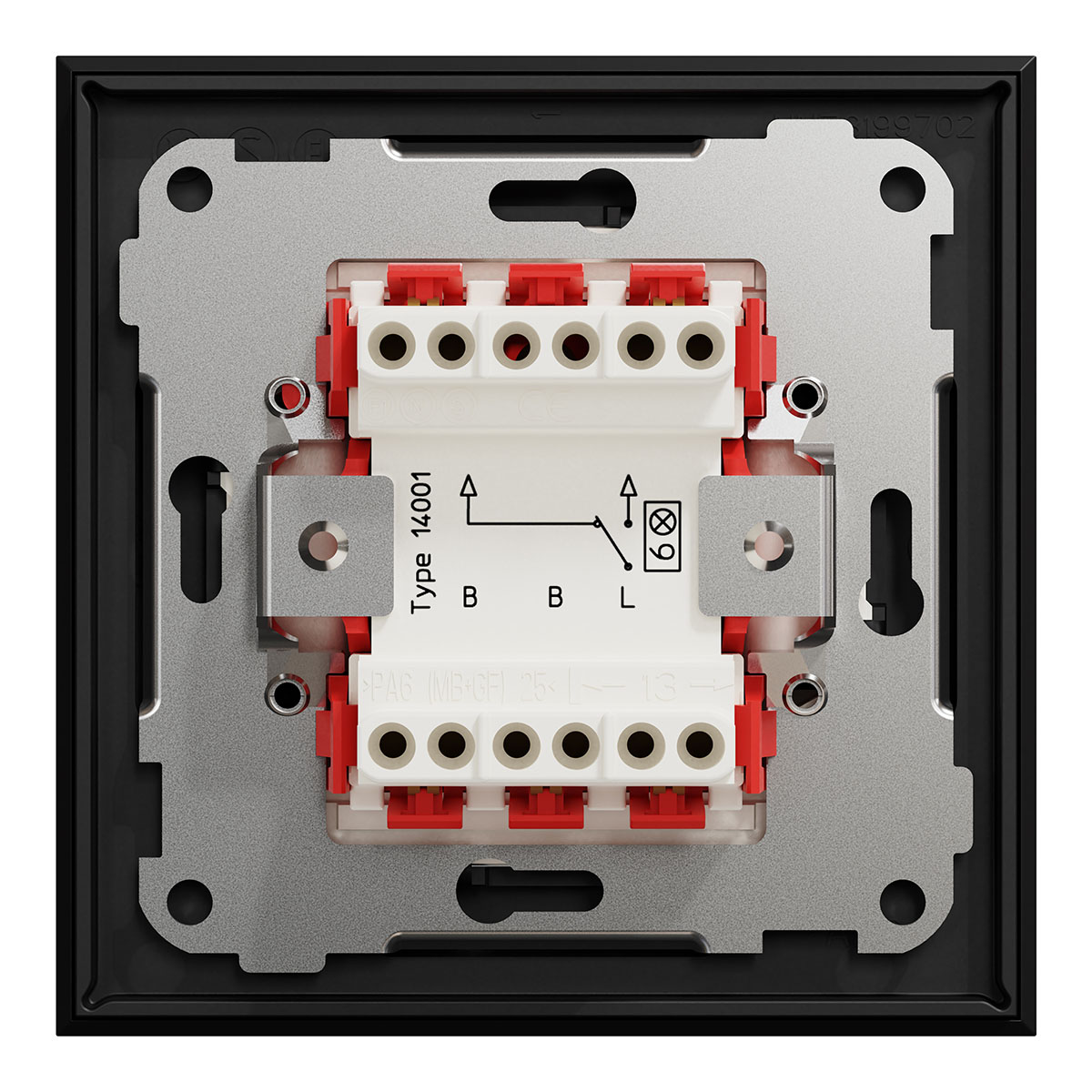 Strømbryter Elko Plus OceanPlastic Trapp/1-polet