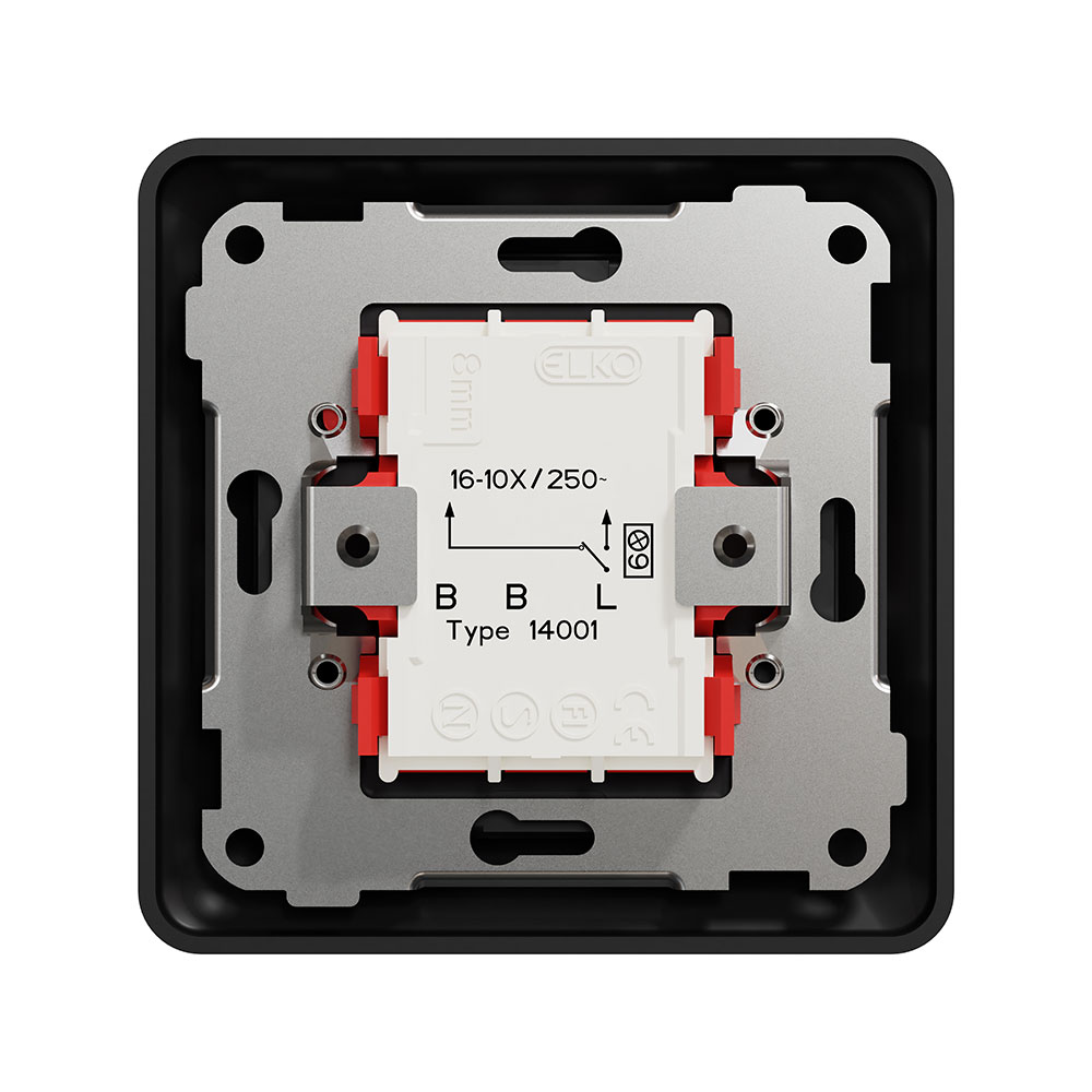Strømbryter Elko Trapp 1-Pol Innfelt RS