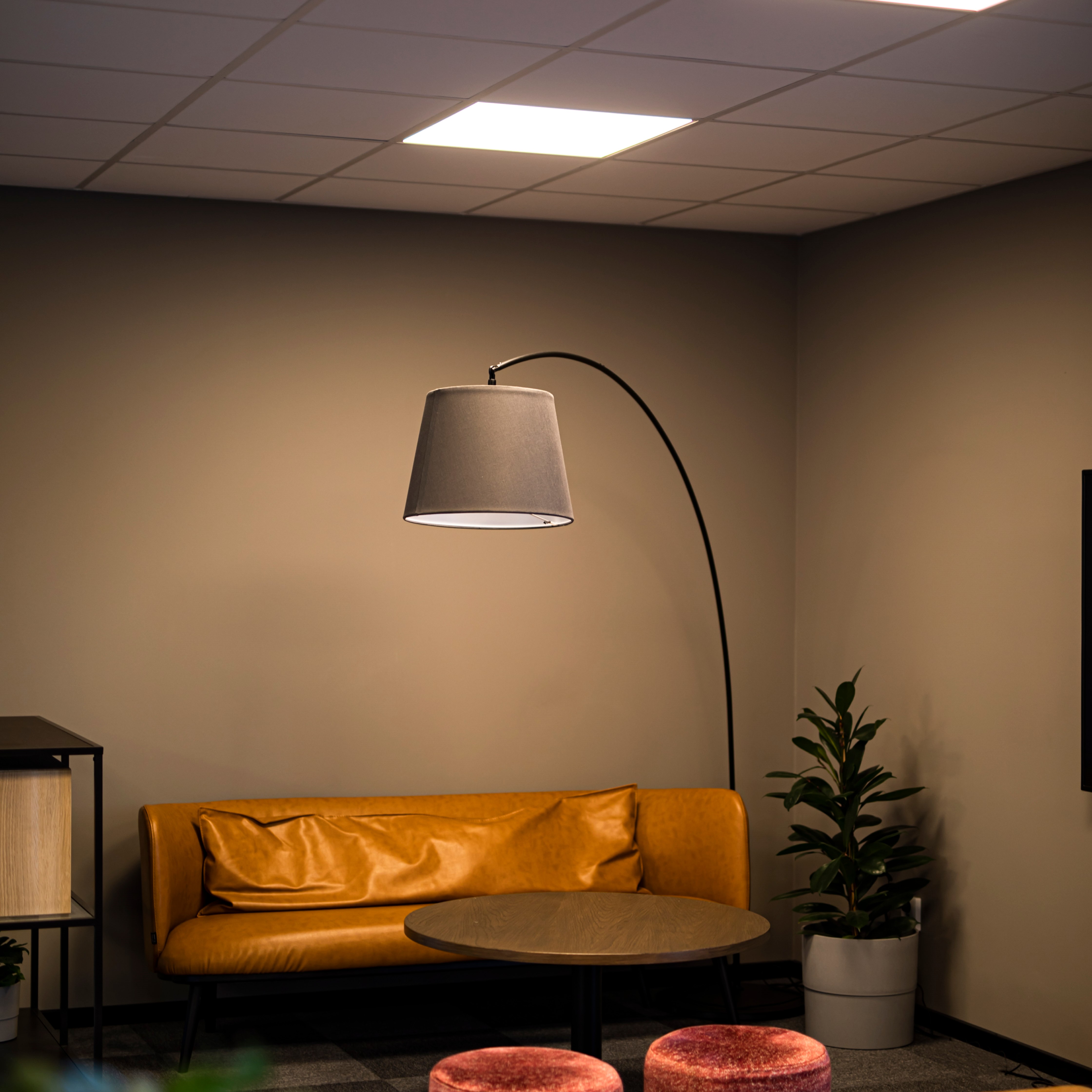 LED-Panel Hide-a-lite Sky OP 830/840 DALI Q-Box Mini