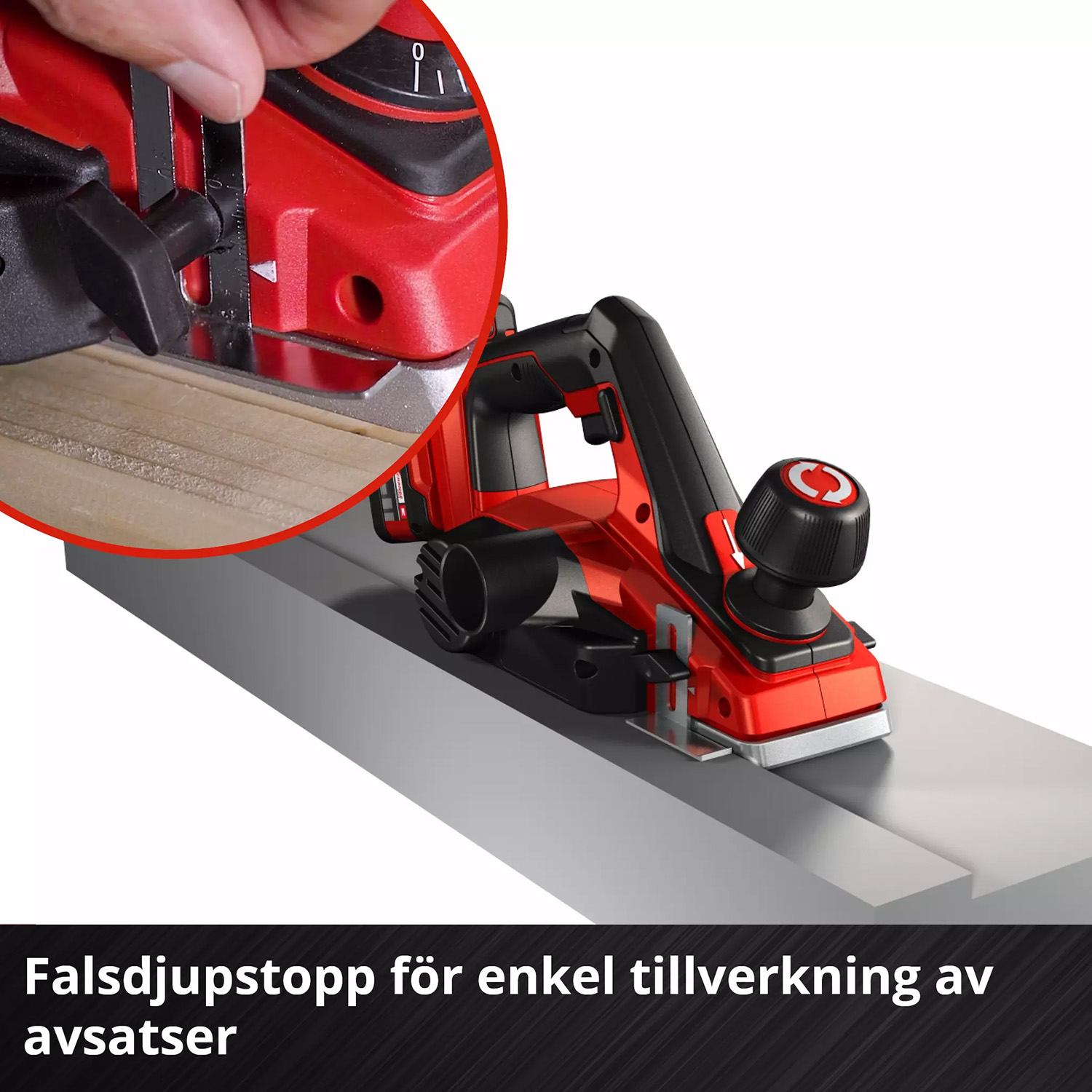 Høvel Einhell TE-PL 18/82 Solo