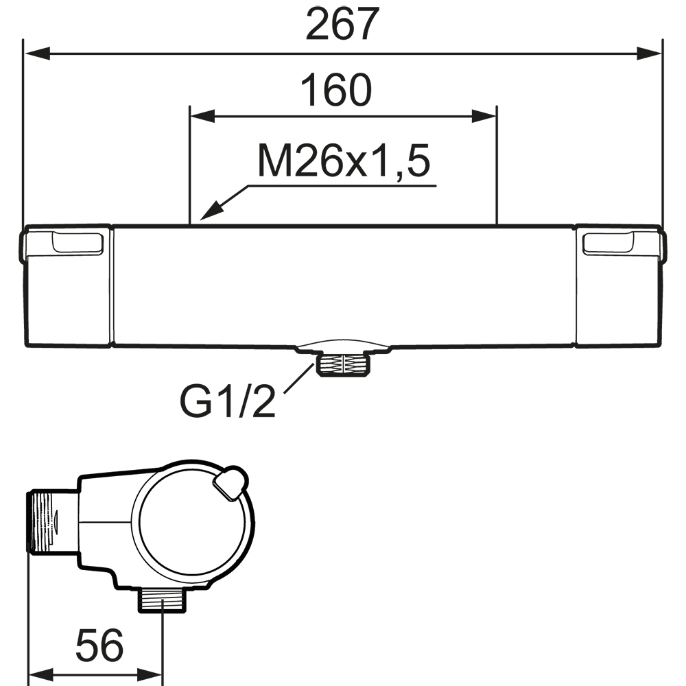 Duschblandare Mora MMIX II