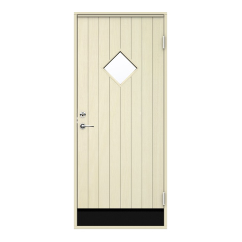 Boddør 18 Grader Diplomat Glass 80x200 - Høyre