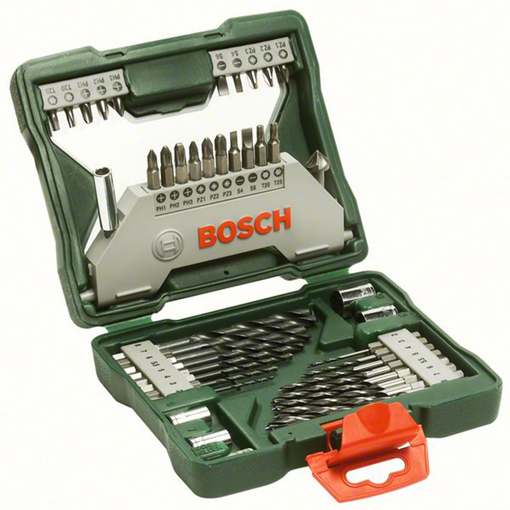Borr-/bitsset Bosch Power Tools 43-delars X-Linesats Insexborr
