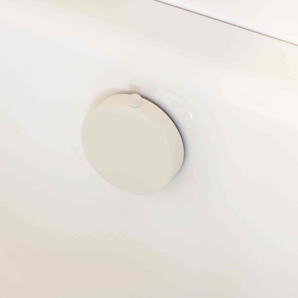 Bottenventil & Bräddavlopp Langenfeld Vit