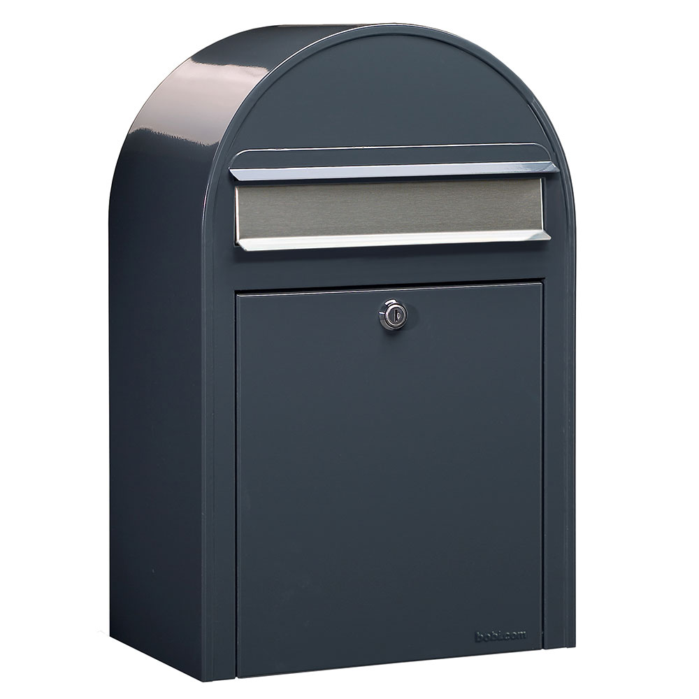 Brevlåda Bobi Classic Grå/Rostfri