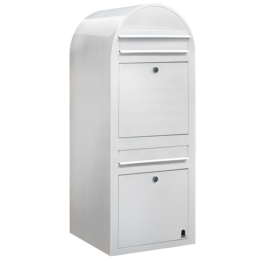 Brevlåda Bobi Duo Vit