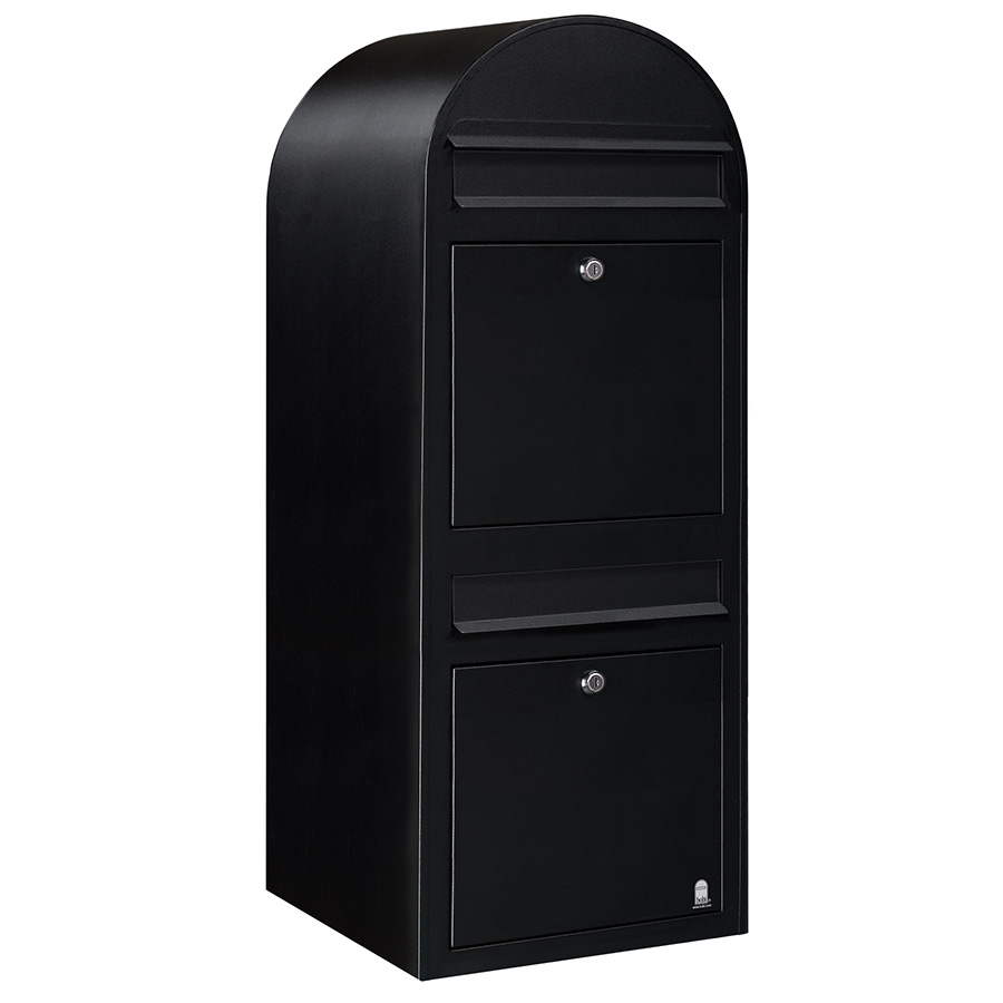 Brevlåda Bobi Duo Svart