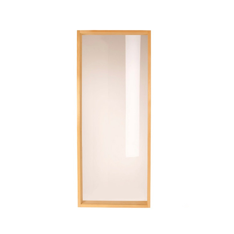 Bastufönster TylöHelo 9H 762x1866 mm Gran, Bronsglas, Utan Ventilation