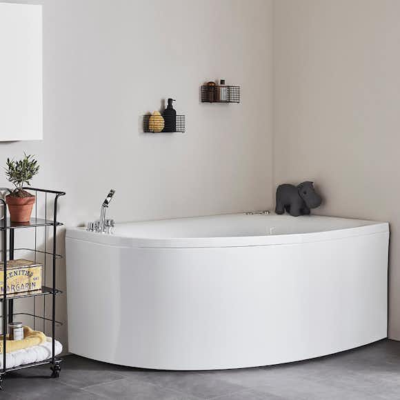 bubbelbadkar noro sand 160 inkl. blandare