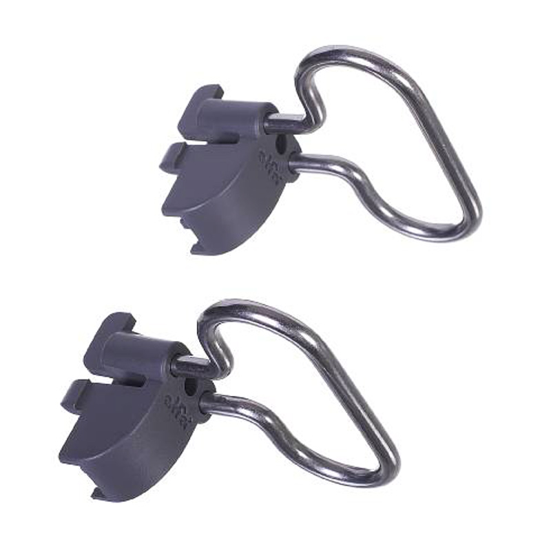 Bøylekrok Elfa 45 mm Grå