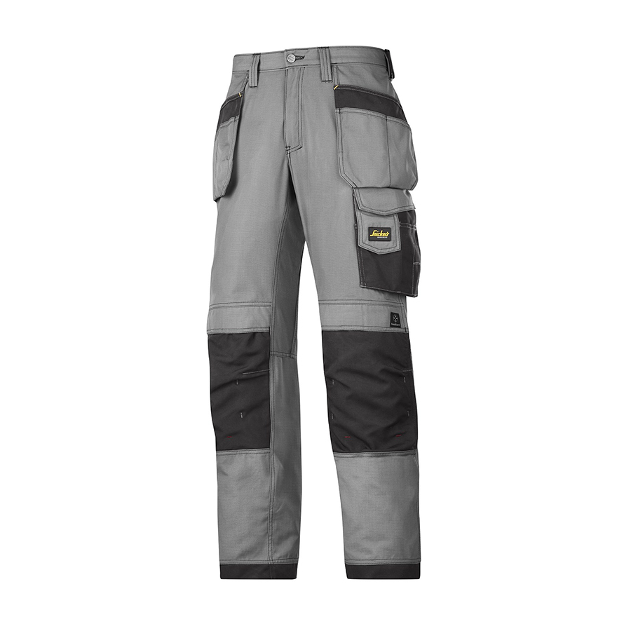 Byxa Snickers Workwear 3213 Storlek: D112, Ljusgrå