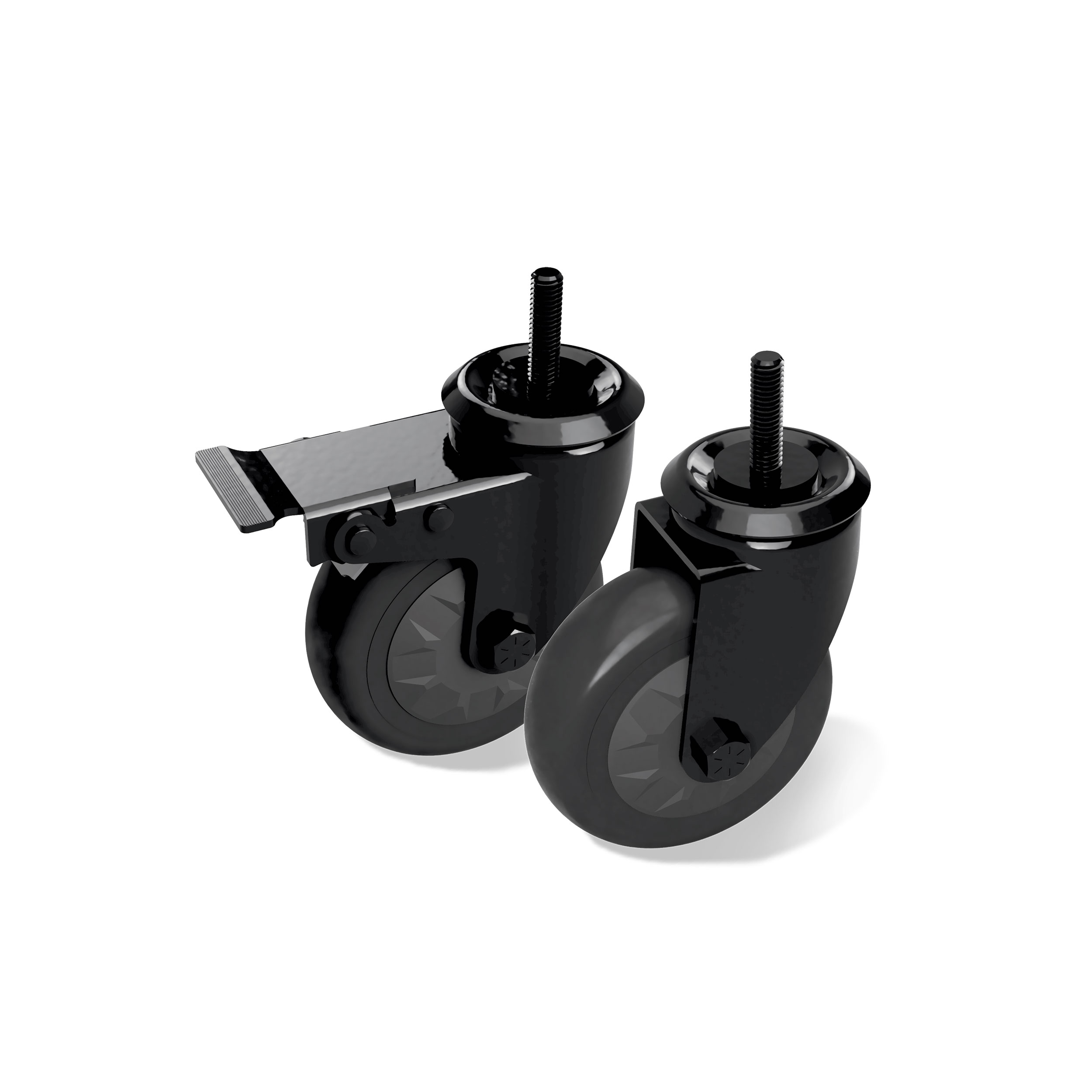 Hjul Big Green Egg Caster Kit