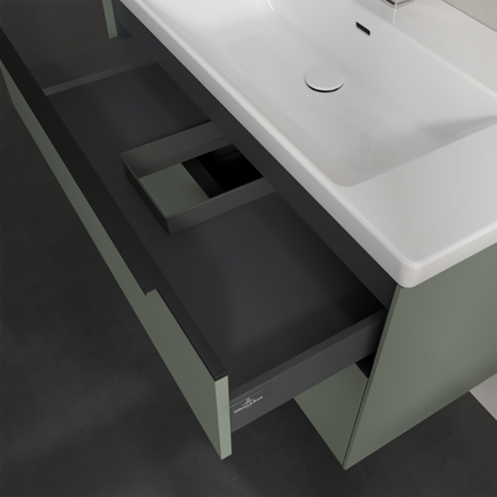 Tvättställsskåp Villeroy & Boch Subway 3.0 med 2 Lådor