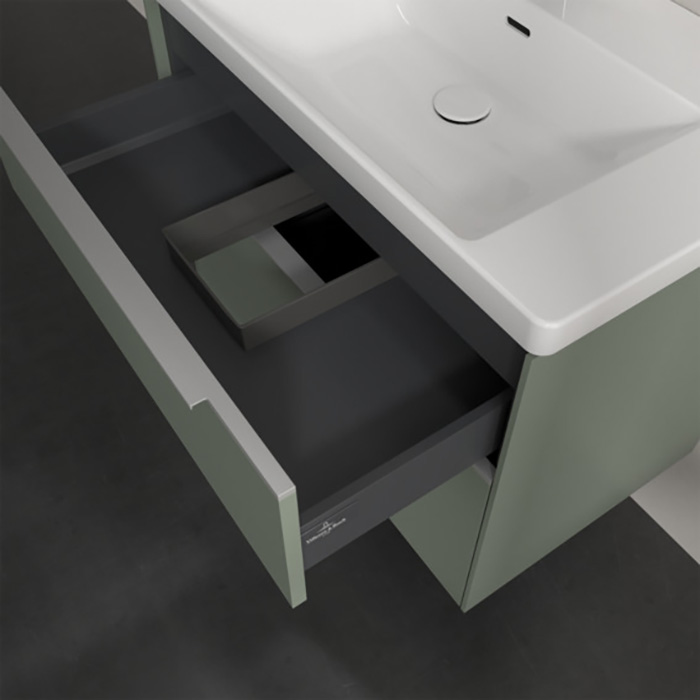 Tvättställsskåp Villeroy & Boch Subway 3.0 med 2 Lådor