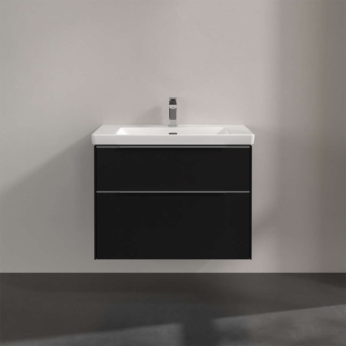 Tvättställsskåp Villeroy & Boch Subway 3.0 med 2 Lådor