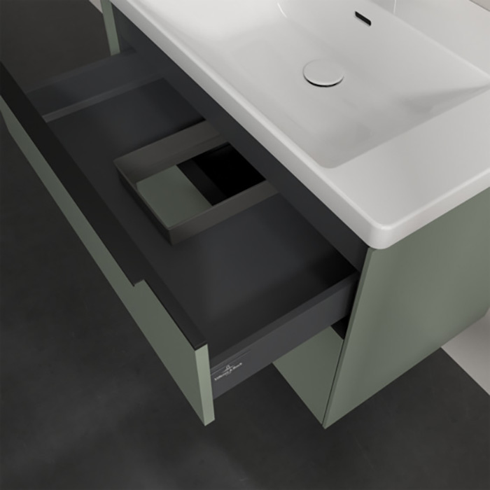 Tvättställsskåp Villeroy & Boch Subway 3.0 med 2 Lådor