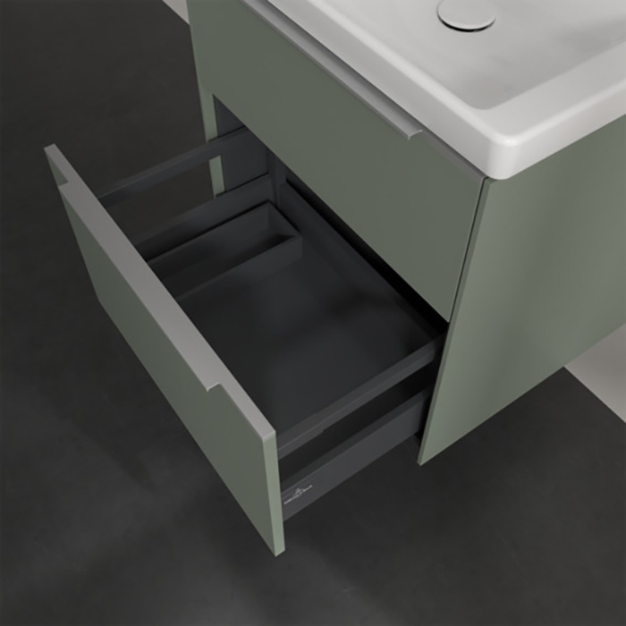 Tvättställsskåp Villeroy & Boch Subway 3.0 med 2 Lådor