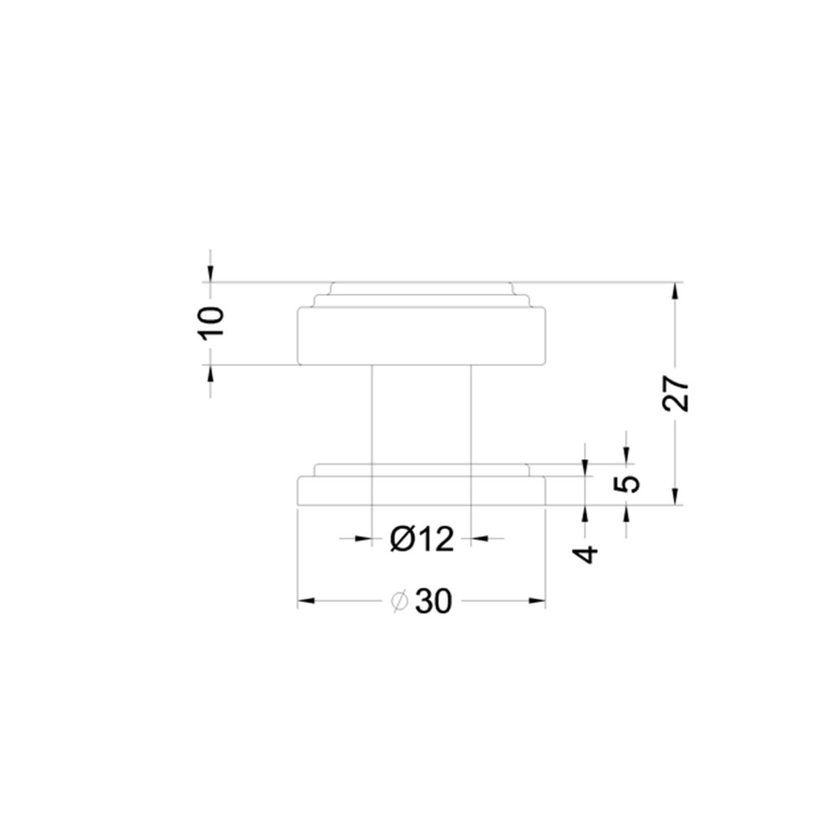 Knopp Burlington Chalfont Ø30 mm