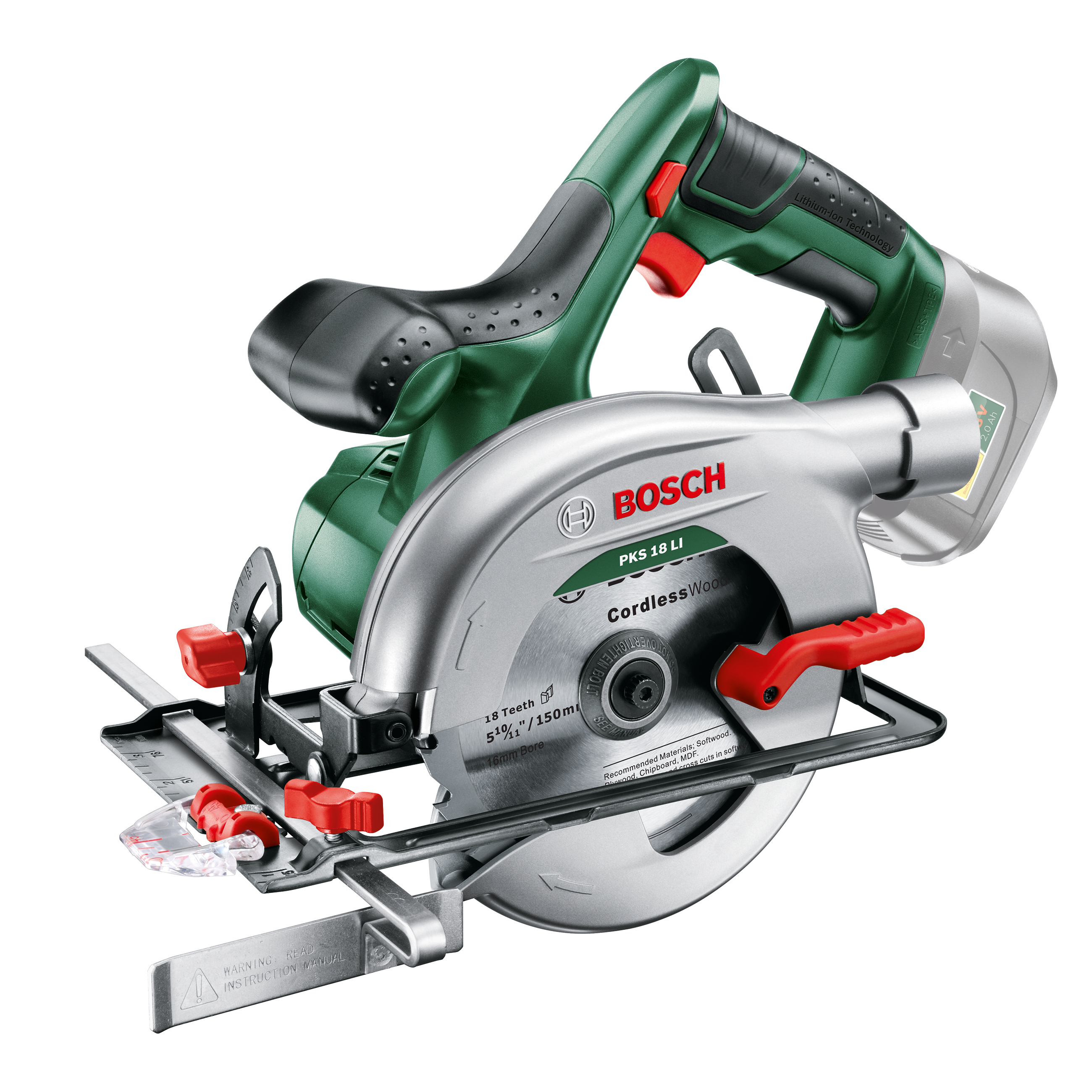 Cirkelsåg Bosch Power Tools PKS 18 LI Utan batteri