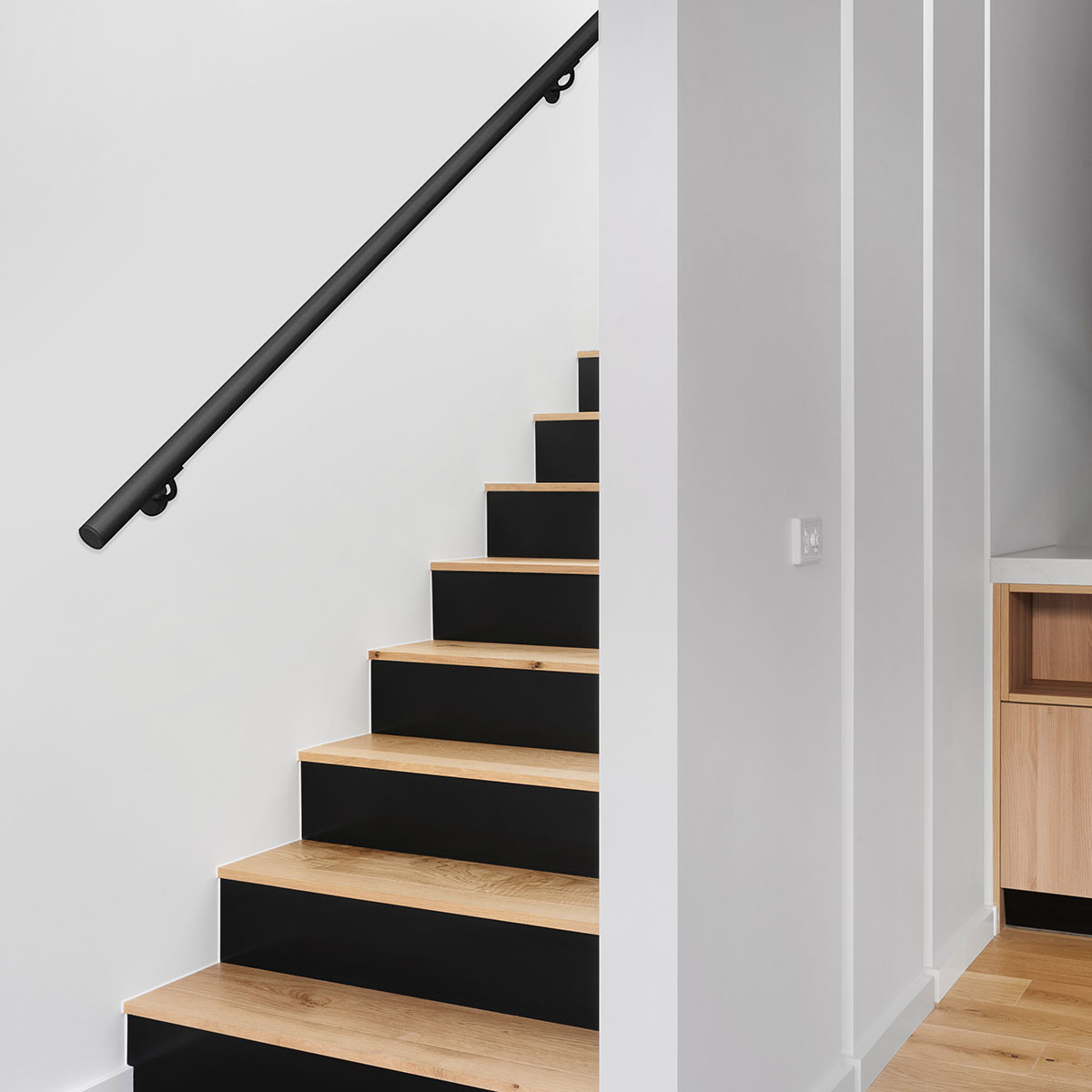 Håndløpersett Dolle Clean Black