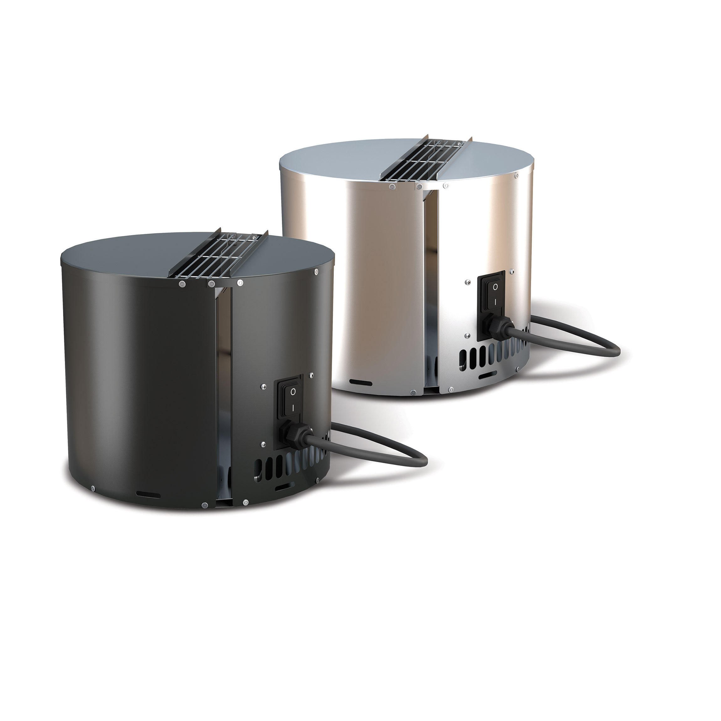 Røykgassvifte Draftbooster Sort