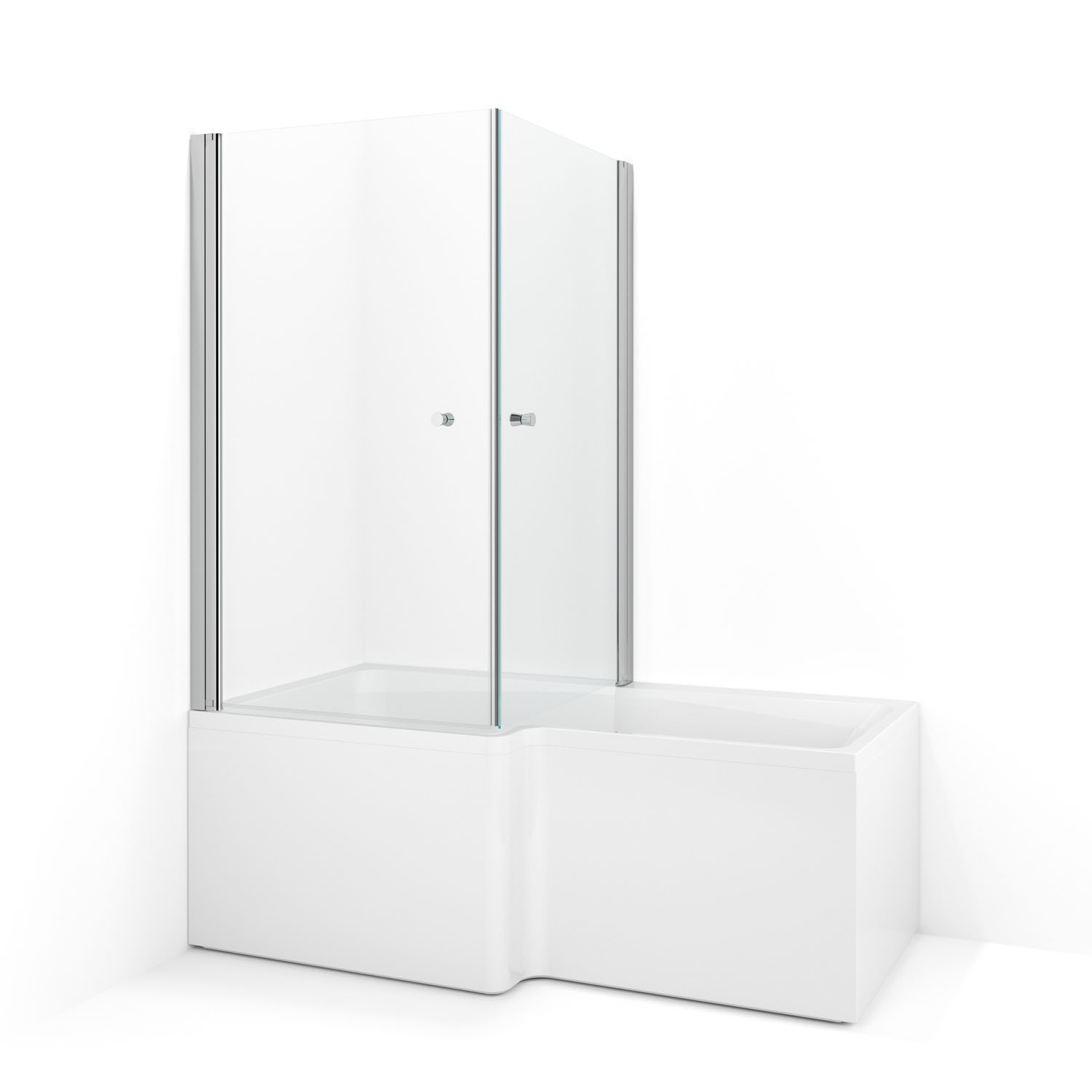 Badkarsvägg Macro Design Spirit Hörna