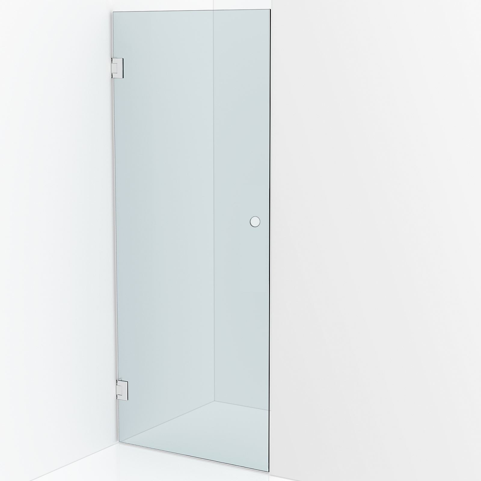 Duschdörr Combac Designa Pinnacle Klarglas, Krom, 700 mm - Installation/montering finns att köpa till