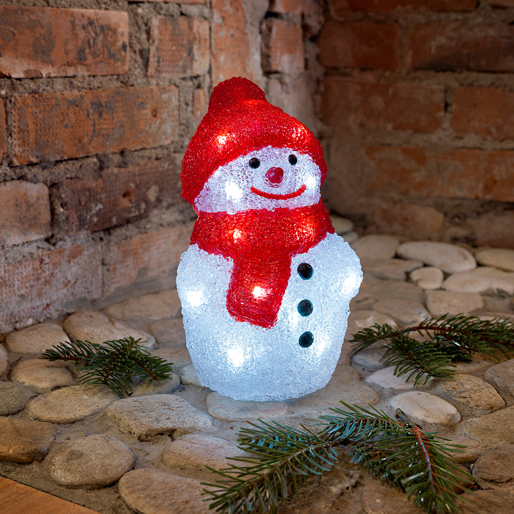 Juledekorasjon Gnosjö Konstsmide Snømann