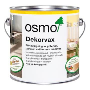 Dekorvax Osmo Transparent Sidengrå
