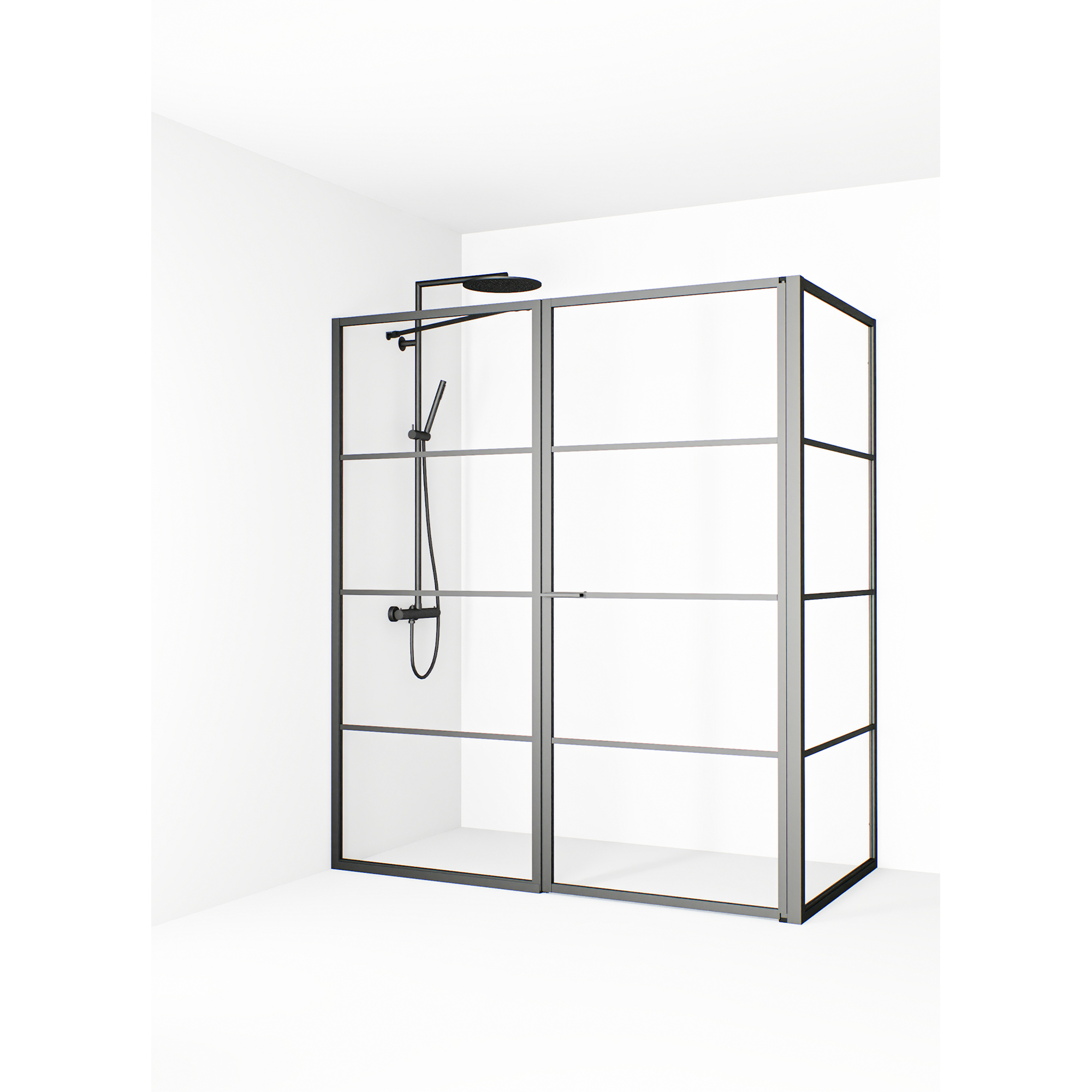 Duschhörn Macro Design Empire L med Spröjs | badrum - duschar - duschhorn | KakelKungen