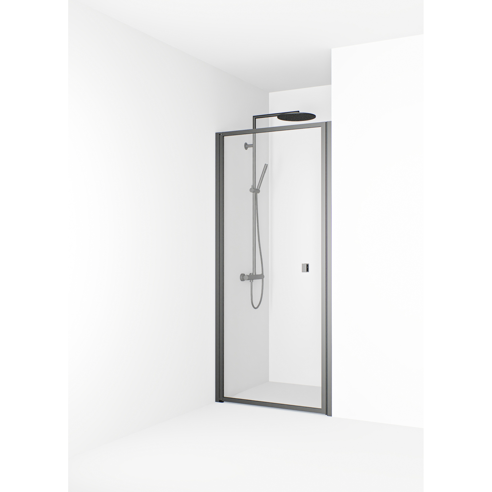 Duschdörr Macro Design Empire Nisch Klarglas | badrum - duschar - duschdorr | KakelKungen