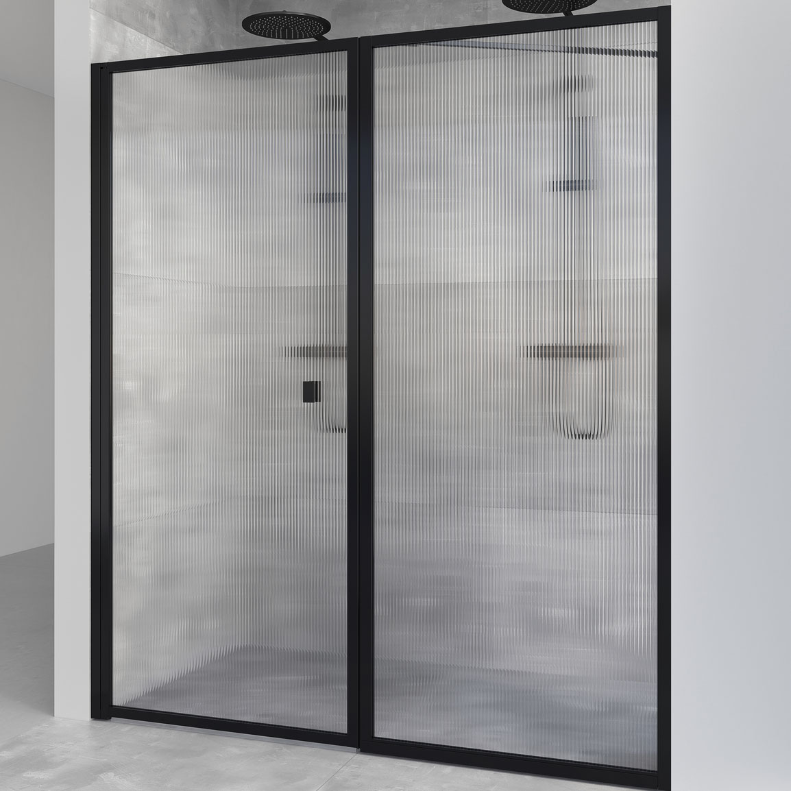 Duschdörr Macro Design Empire Swing Nisch Linjeglas | badrum - duschar - duschdorr | KakelKungen