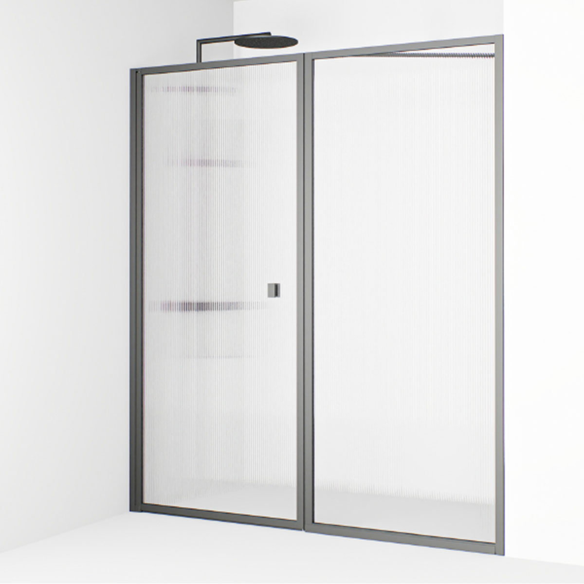 Duschdörr Macro Design Empire Swing Nisch Linjeglas | badrum - duschar - duschdorr | KakelKungen