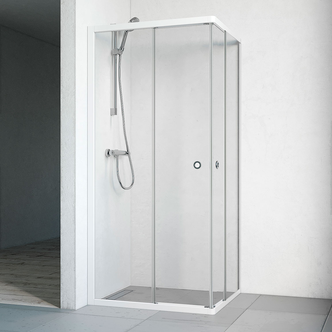 Duschhörn Macro Design Flow Rak