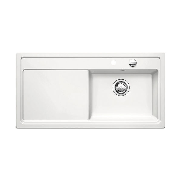 Diskbänk Blanco Zenar XL 6 S Vit Matt, Keramik, Stor diskho höger