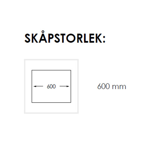 Oppvaskkum Nordic Tech Safir 520 B