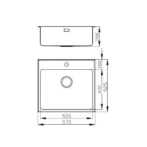 Oppvaskkum Nordic Tech Safir 520 B