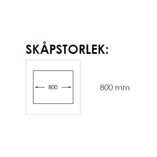 Oppvaskkum Nordic Tech Safir 80 K B