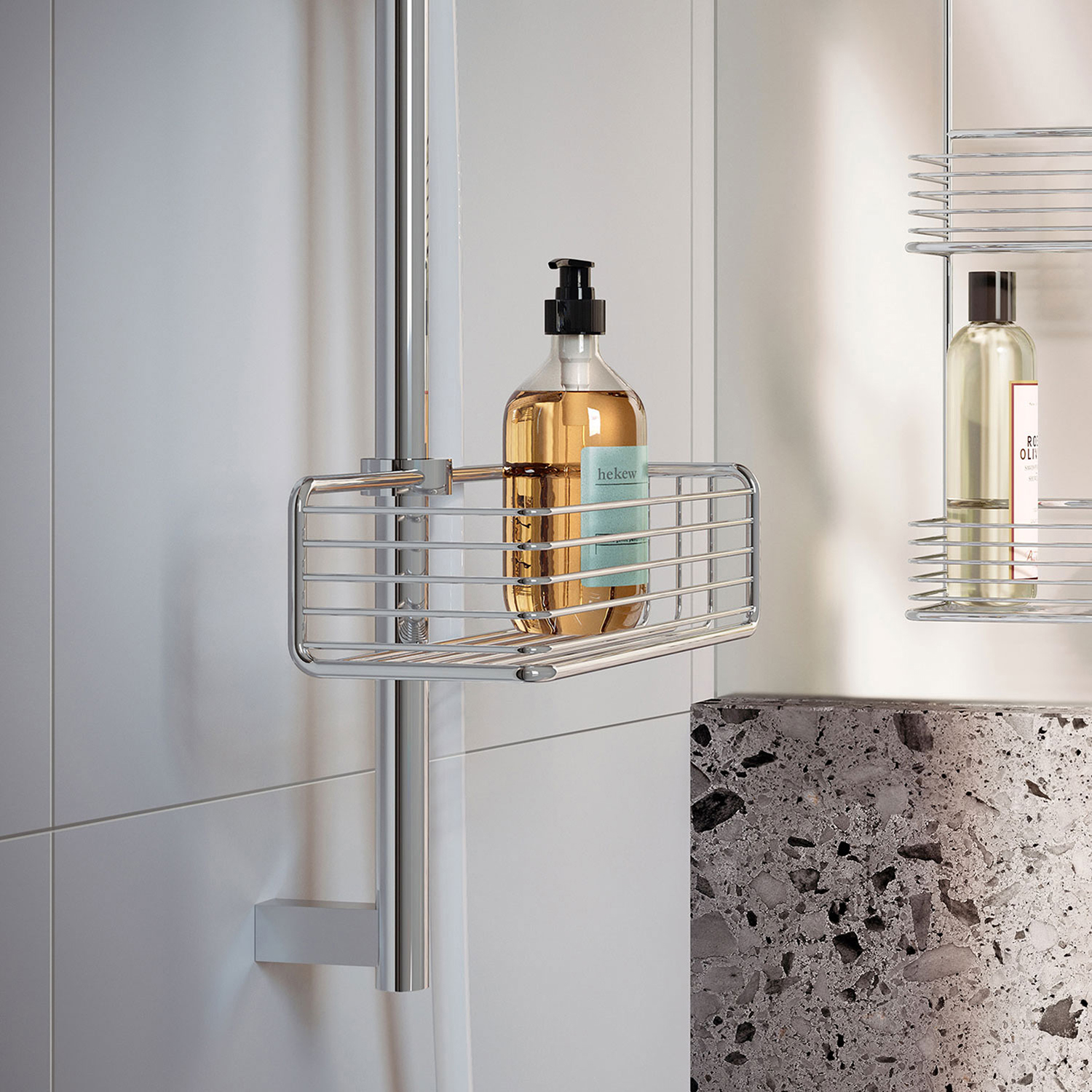 Dusjkurv Smedbo Sideline DK1106 for Dusjstang