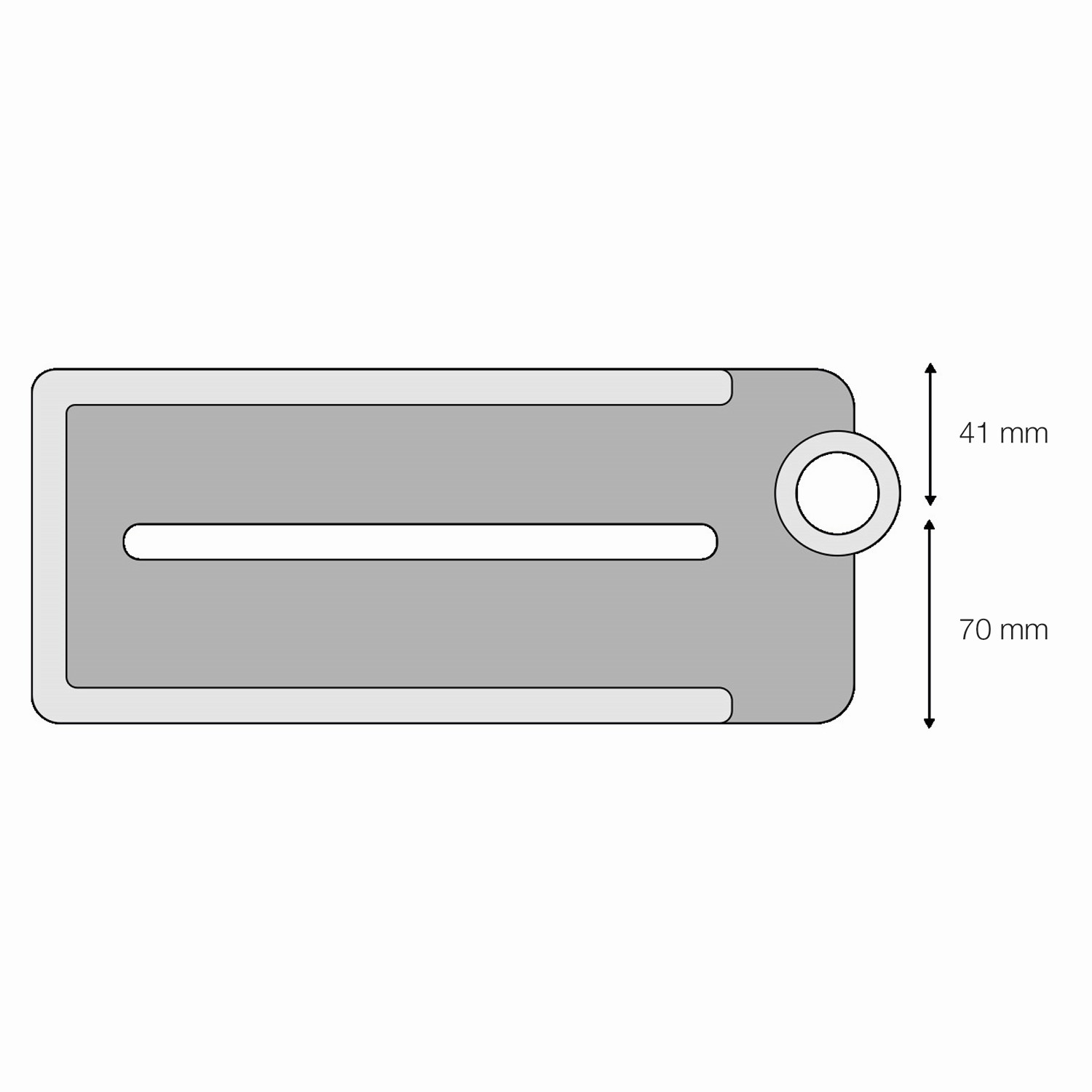 Duschkorg Smedbo Sideline för Duschstång 3008