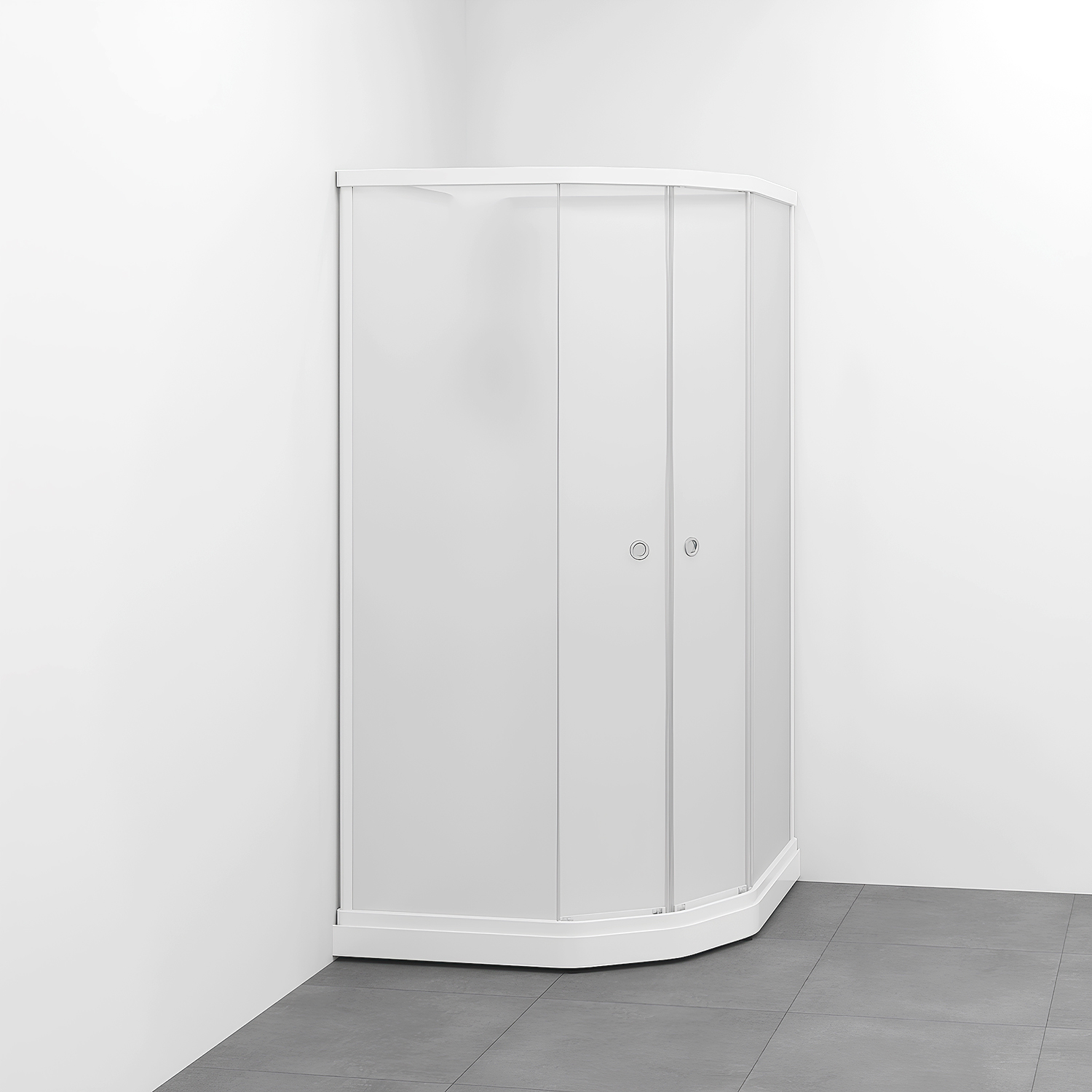 Duschkabin Macro Design Flow Semi utan Blandare | badrum - duschar - duschkabin | KakelKungen