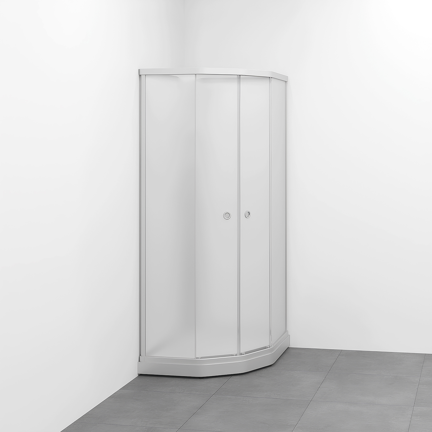 Duschkabin Macro Design Flow Semi utan Blandare | badrum - duschar - duschkabin | KakelKungen