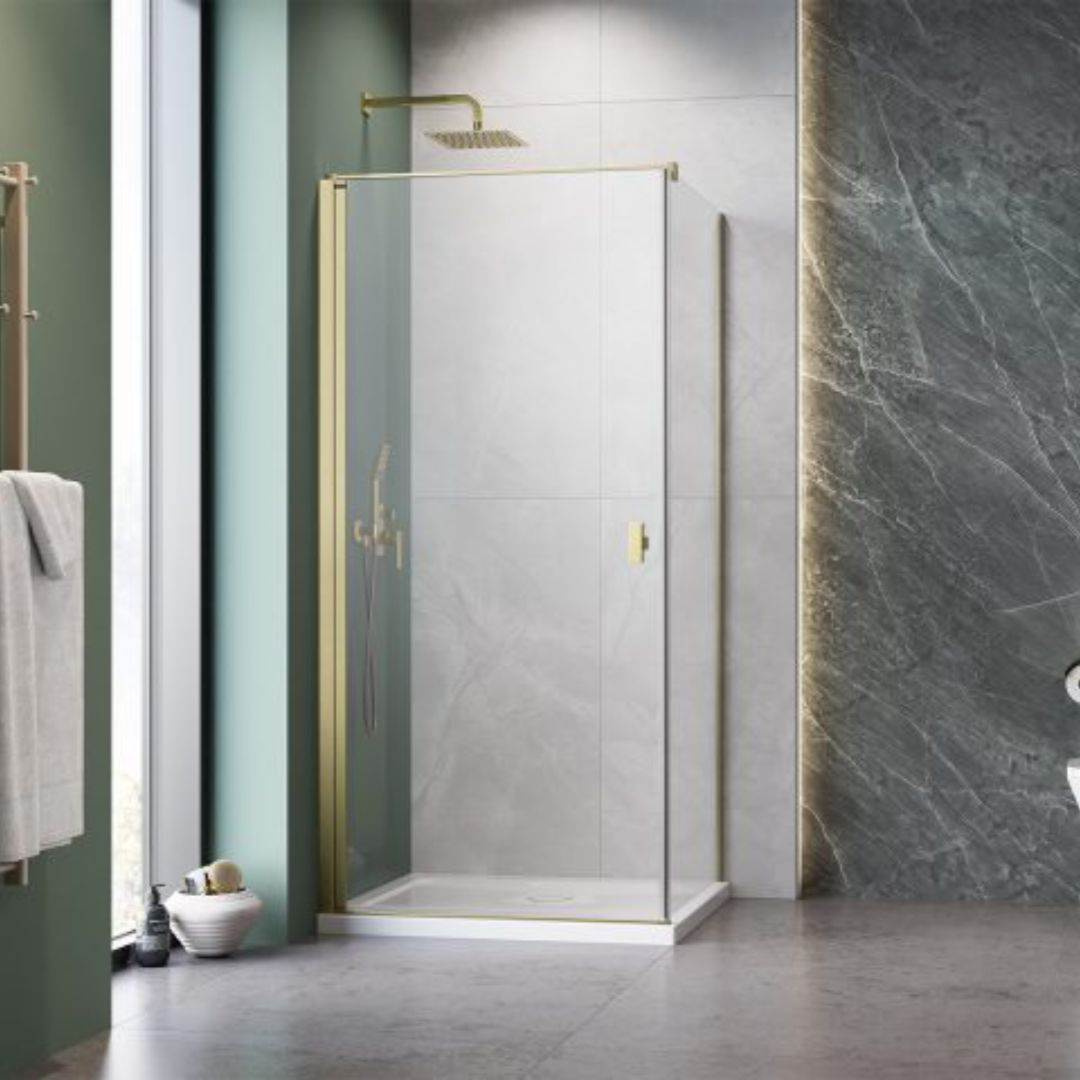 Duschhörn Strømberg Noma 135 Fast Vägg + Dörr