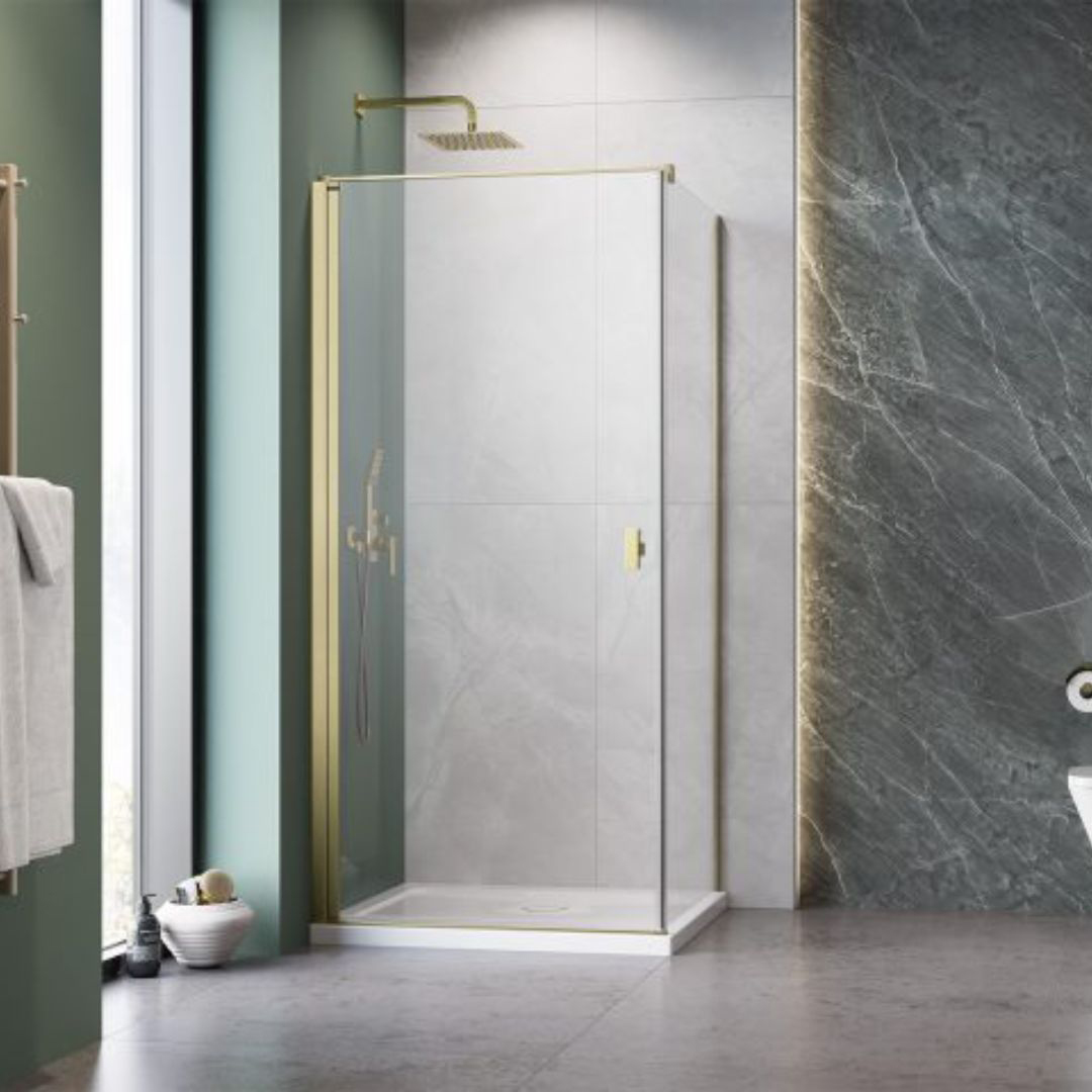 Duschhörn Strømberg Noma 135 Fast Vägg + Dörr