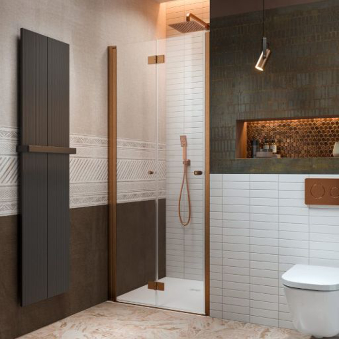 Duschdörr Strømberg Noma 180 Nischvikdörr