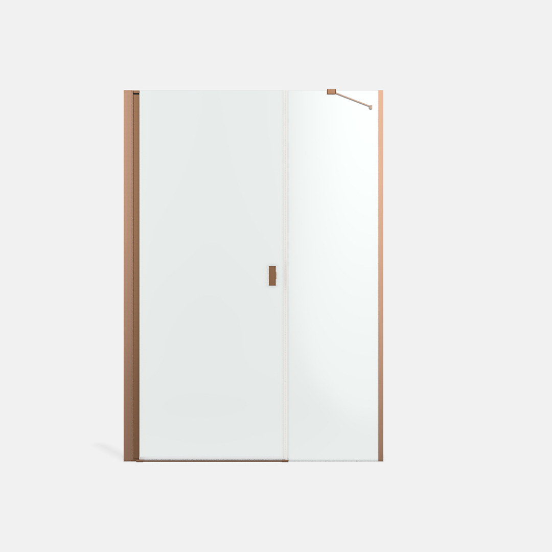 Duschdörr Strømberg Noma 45 med Sidopanel Nisch