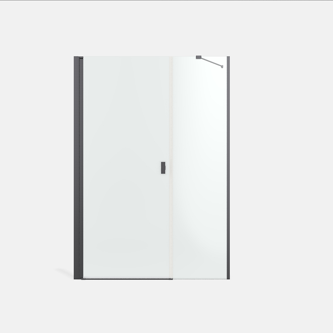 Duschdörr Strømberg Noma 45 med Sidopanel Nisch | badrum - duschar - duschdorr | KakelKungen
