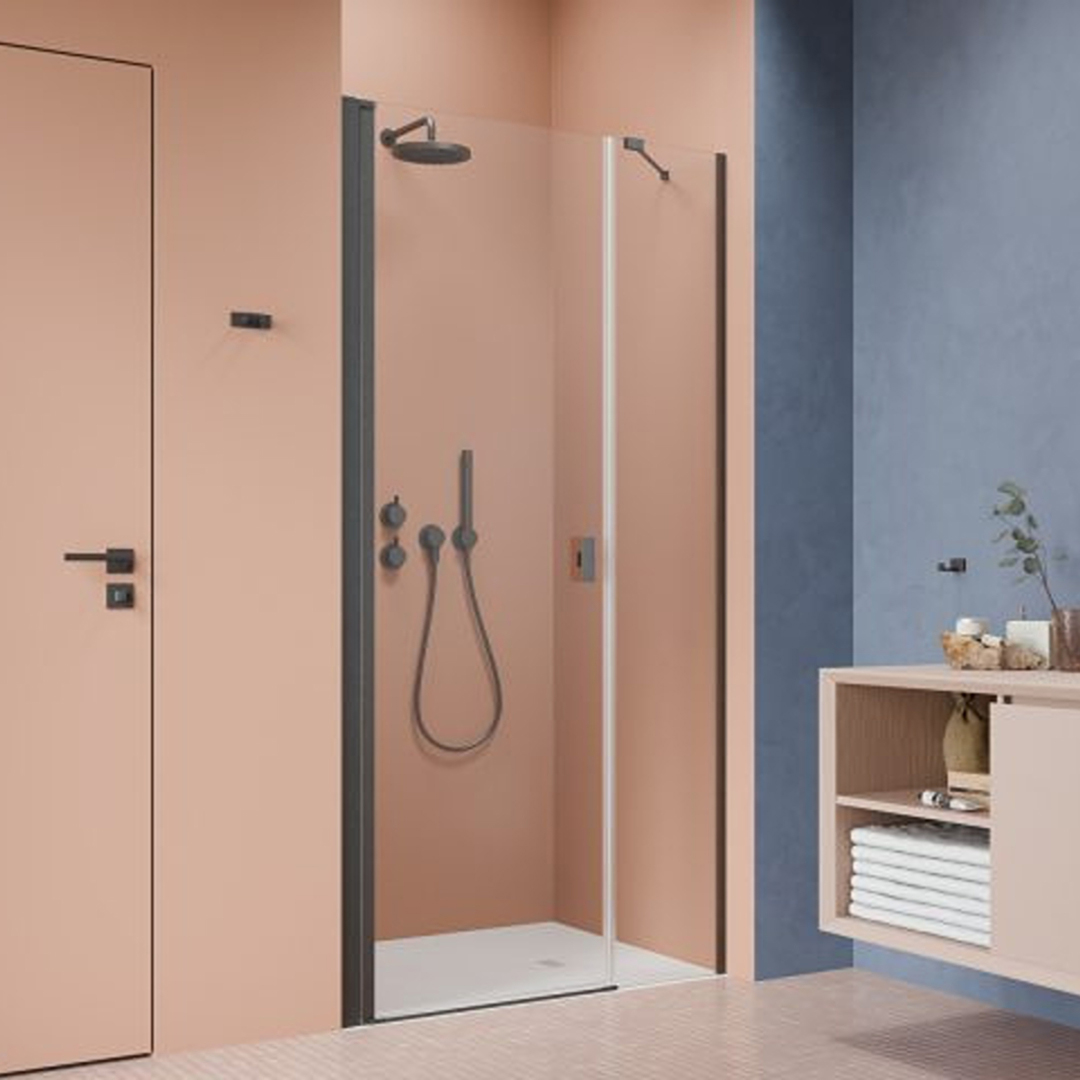 Duschdörr Strømberg Noma 45 med Sidopanel Nisch