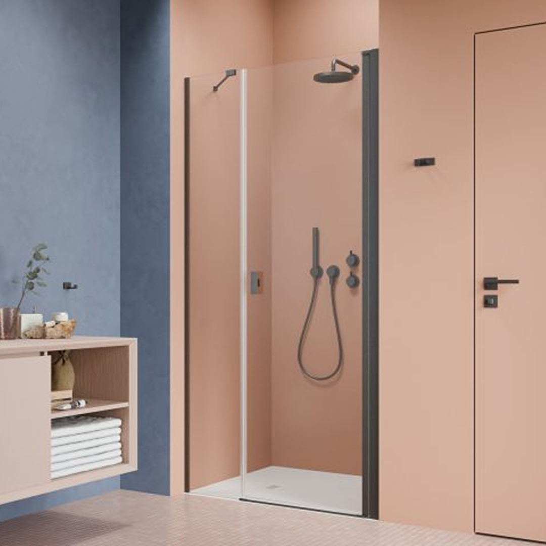 Duschdörr Strømberg Noma 45 med Sidopanel Nisch